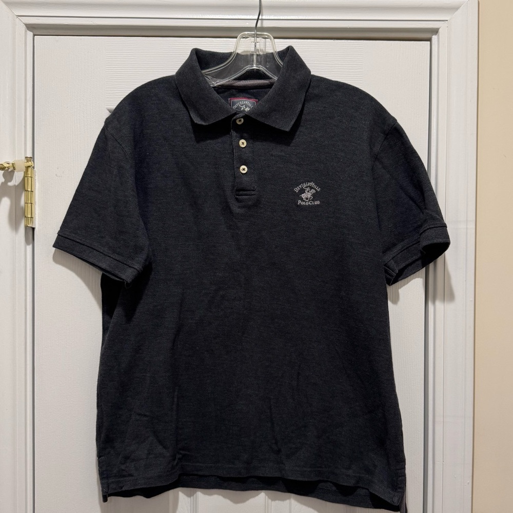 Men's Grey Polo Shirt